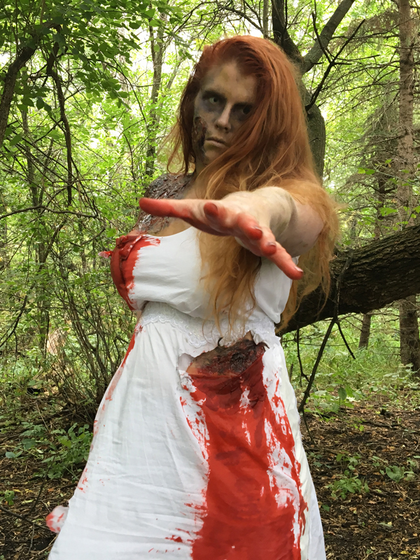 DIY Zombie Bride Costume - Mad Like Alyce