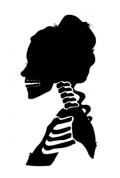 Victorian Zombie Silhouette - Mad Like Alyce