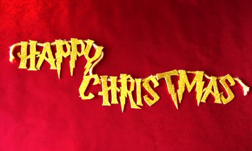 Harry Potter Happy Christmas Banner