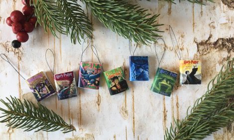 Harry Potter Books Ornaments