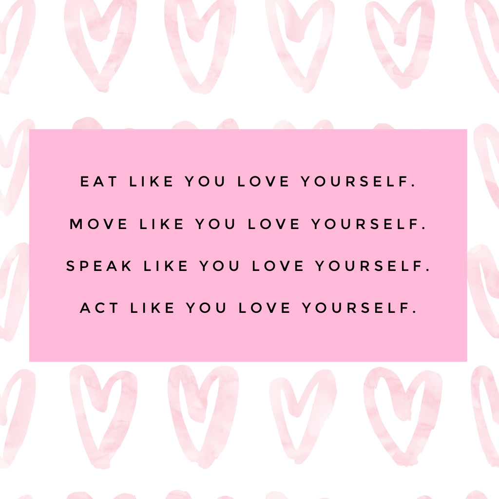 Love yourself