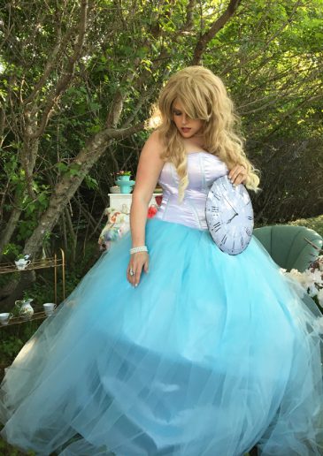 Alice in Wonderland Wedding Dress - Mad Like Alyce