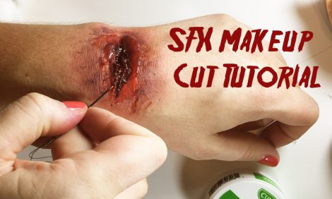 sfx makeup cut tutorial
