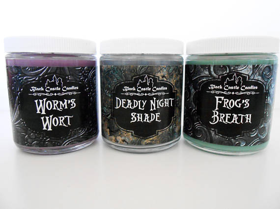 Nightmare Before Christmas Candles
