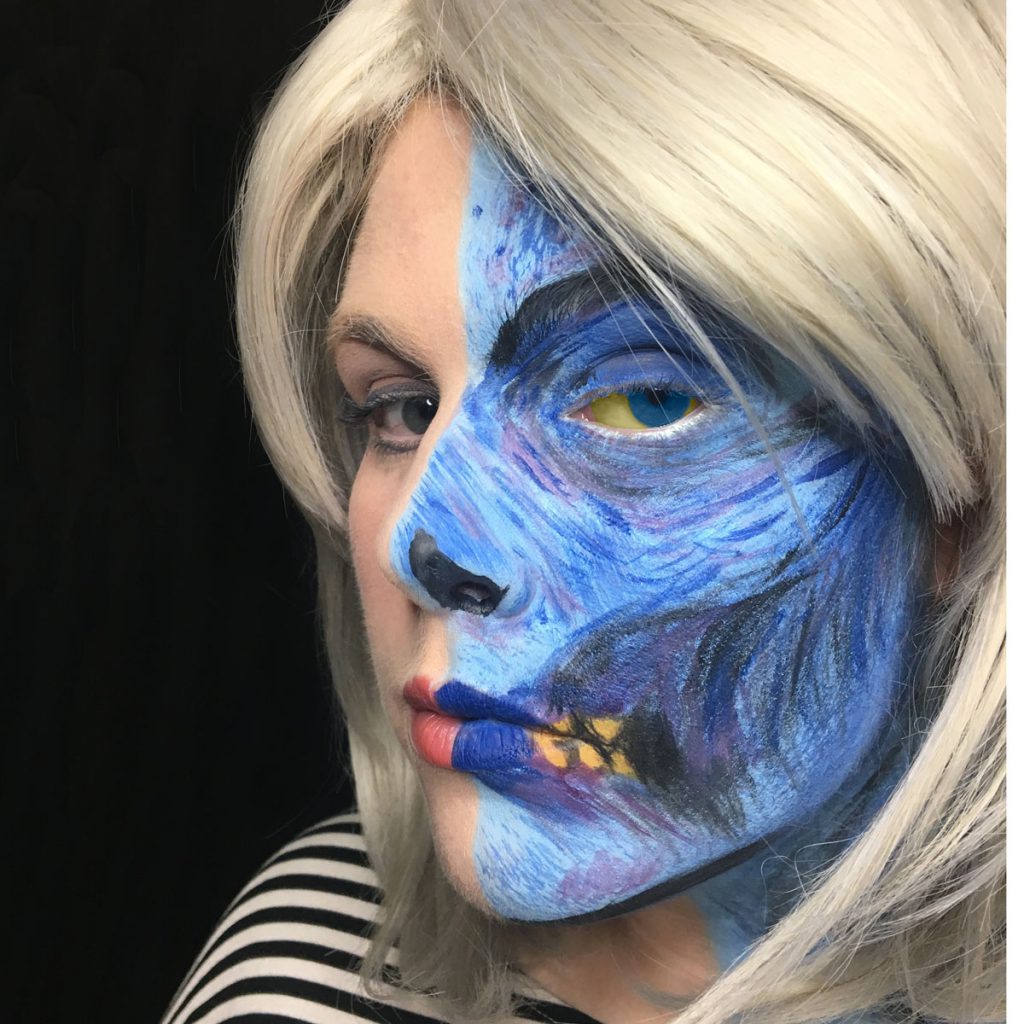 izombie Dead to the World cover art facepaint